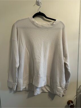 Aerie Classic White Crew Neck